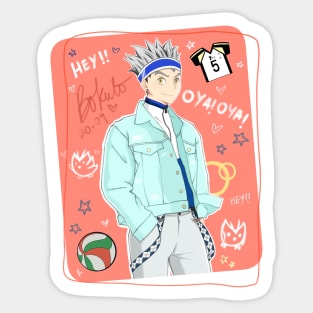 Bokuto Koutarou Sticker